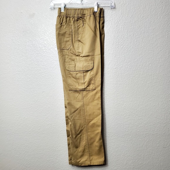 NWT ◇ The Children's Place ◇ Boy's Pull On Cargo Khaki Pants Flax Tan ◇ Size 10 - Picture 2 of 6